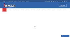 Desktop Screenshot of iskconbangalore.org